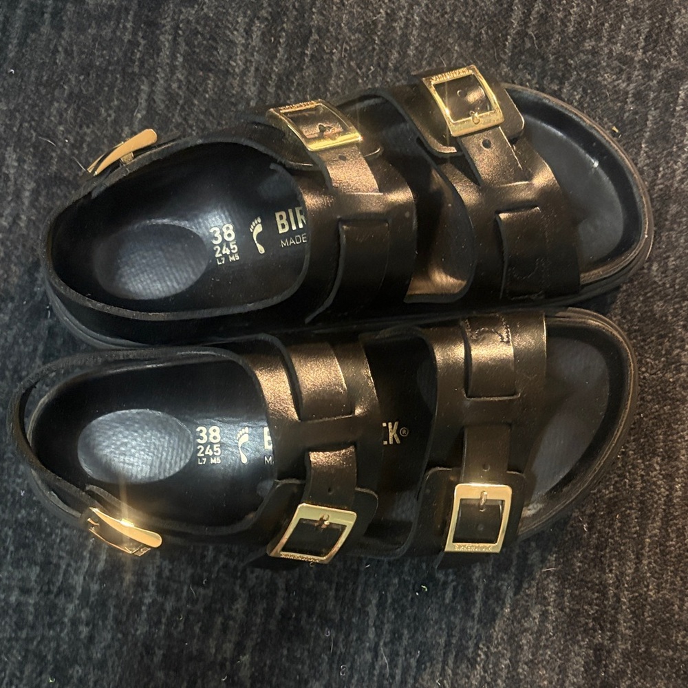 Birkenstock Cannes Exquisite Buckled Sandal  38